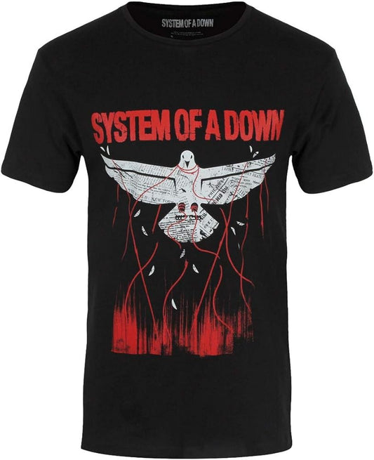 SYSTEM OF A DOWN- DOVE OVERCOME- TSHIRT