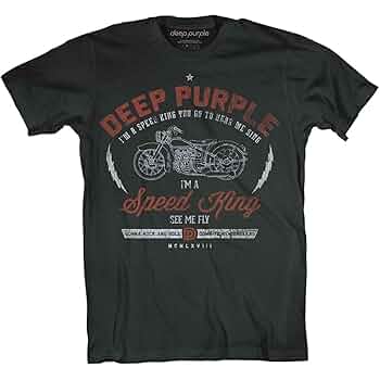 DEEP PURPLE- SPEED KING- TSHIRT