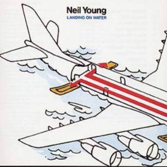NEIL YOUNG- LANDING ON WATER- USED CD