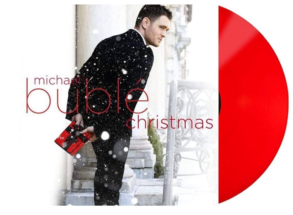 MICHAEL BUBLE - CHRISTMAS - LIMITED EDITION RED VINYL-  NV