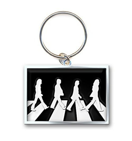 THE BEATLES - ABBEY ROAD RECTANGLE - KEYRING