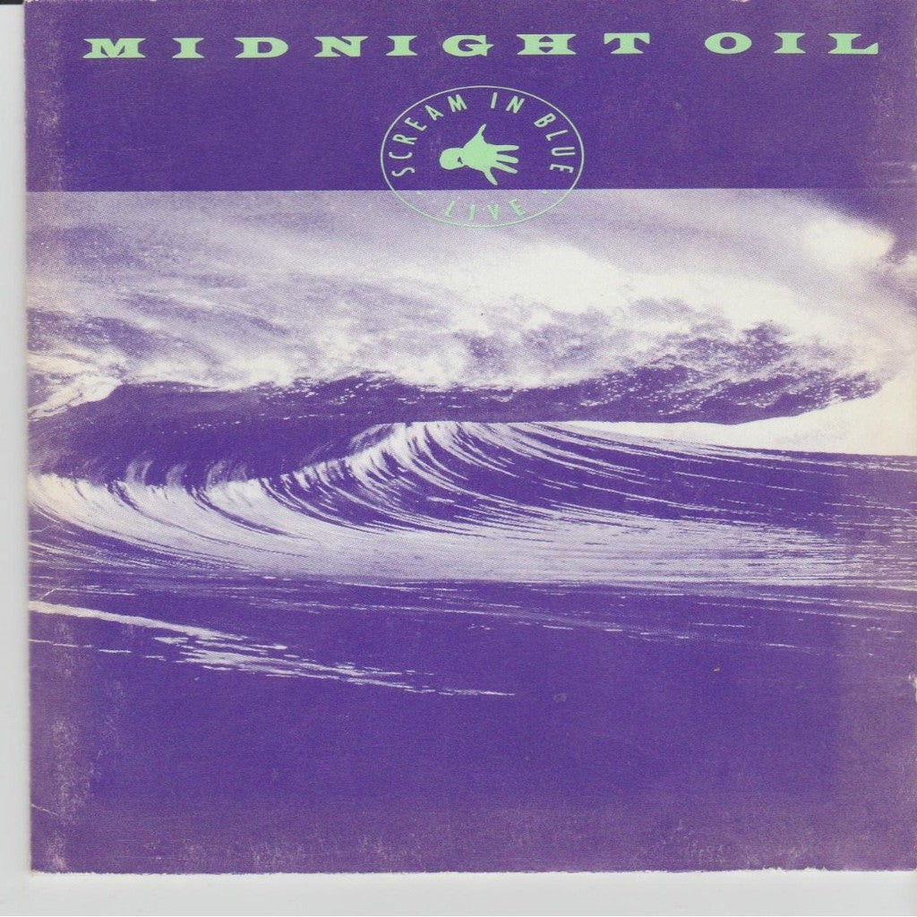 MIDNIGHT OIL - SCREAM IN BLUE LIVE - USED CD