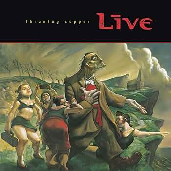 LIVE - THROWING COPPER - USED CD METAL