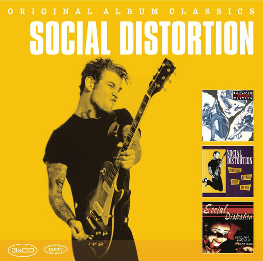 SOCIAL DISTORTION - ORIGINAL ALBUM CLASSICS 3CD - NEW CD