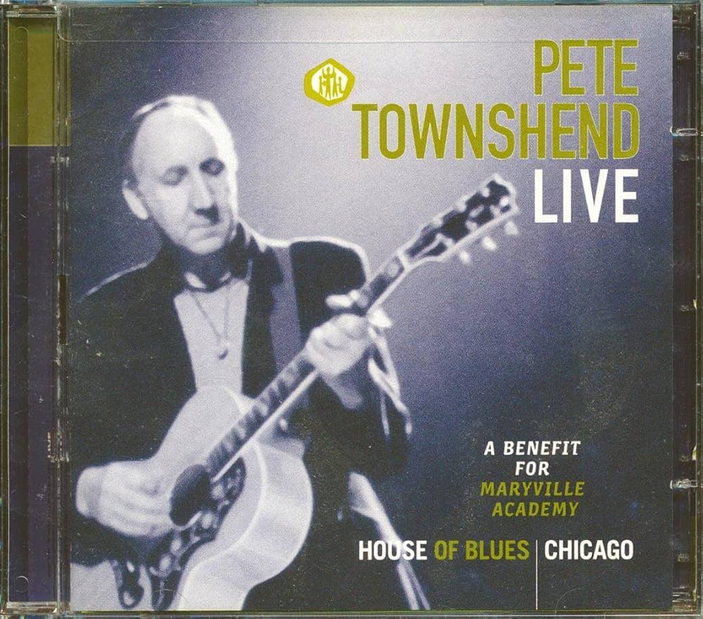 PETE TOWNSHEND- LIVE- USED CD