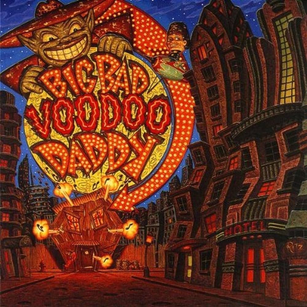 BIG BAD VOODOO DADDY- SELF TITLED- USED CD