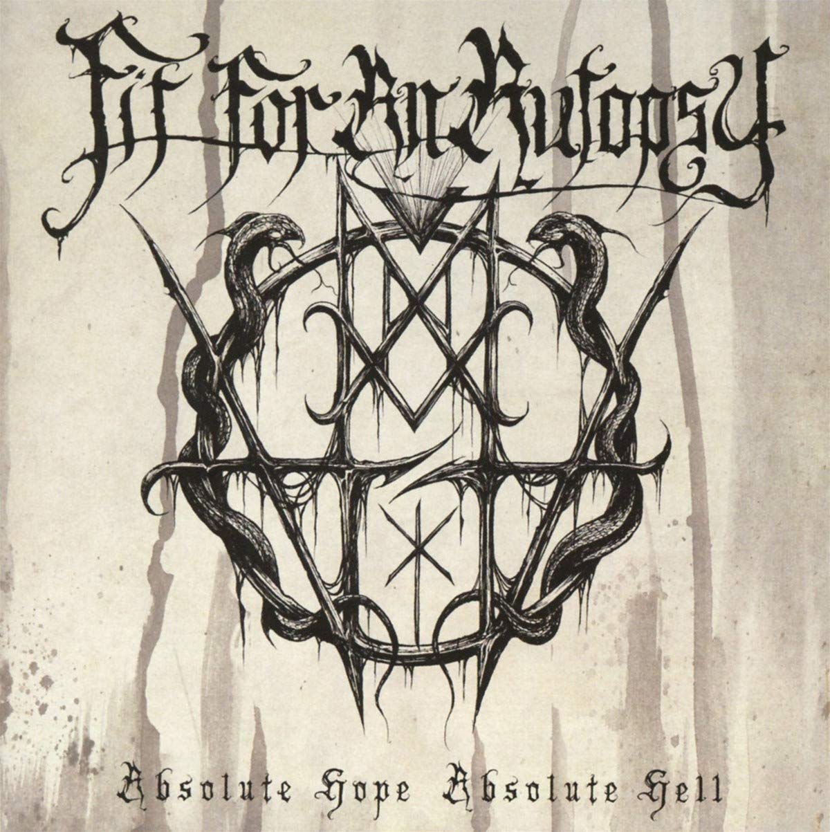FIT FOR AN AUTOPSY - ABSOLUTE HOPE ABSOLUTE HELL - USED CD