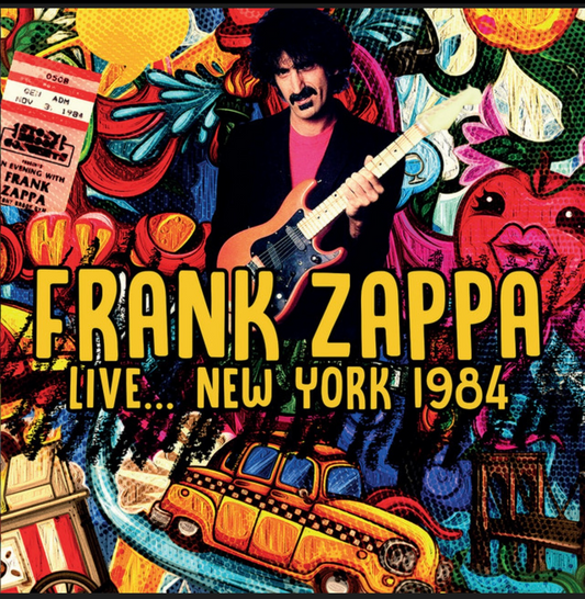 ZAPPA, FRANK - LIVE..NEW YORK 1984 4 CD BOXSET