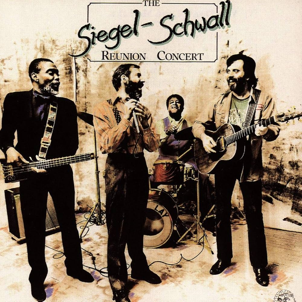 THE SIEGEL - SCHWALL BAND - LIVE - USED VINYL - BLUES