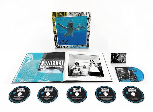 NIRVANA - NEVERMIND- (5CD + BLURAY) BOX - NEW