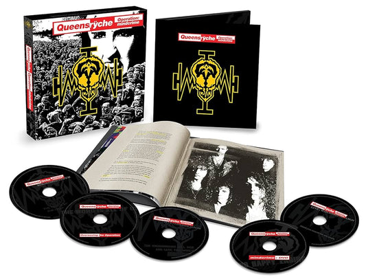 QUEENSRYCHE - OPERATION MINDCRIME 4CD/DVD BOXSET (DELUXE)