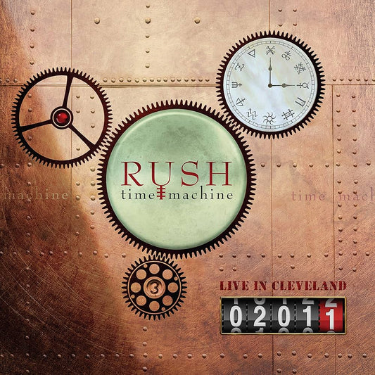 RUSH - TIME MACHINE LIVE IN CLEVELAND 2011- USED CD 2CD