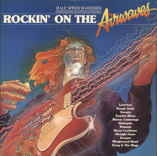 ROCKIN' ON THE AIRWAVES - ASSORTED - USED VINYL - COMPILATION