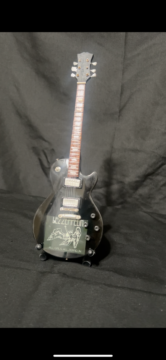 LED ZEPPELIN- MINI REPLICA GUITAR