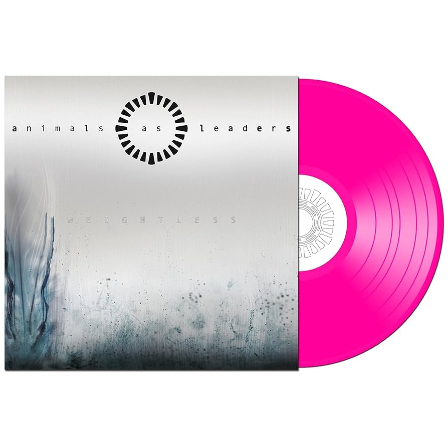 ANIMALS AS LEADERS - WEIGHTLESS   NEON PINK VINYL RECORD