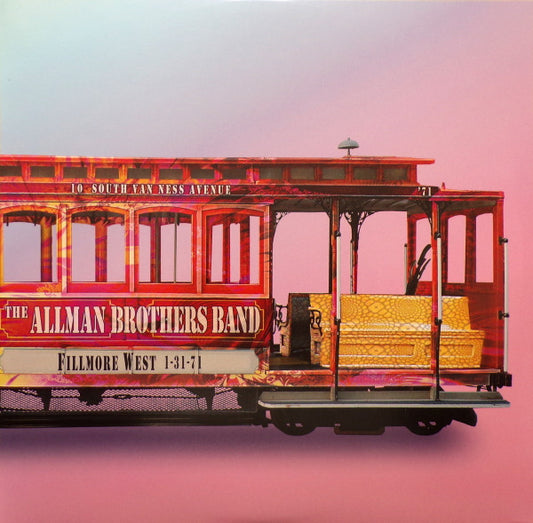 THE ALLMAN BROTHERS- FILLMORE WEST 1-31-71 - 2LP - LIMITED EDITION R.S. 2020 MINT* - USED VINYL