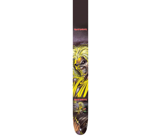 IRON MAIDEN - KILLERS - FULLY LICENSED LEATHER GUITAR STRAP - NEW GUITAR STRAP
