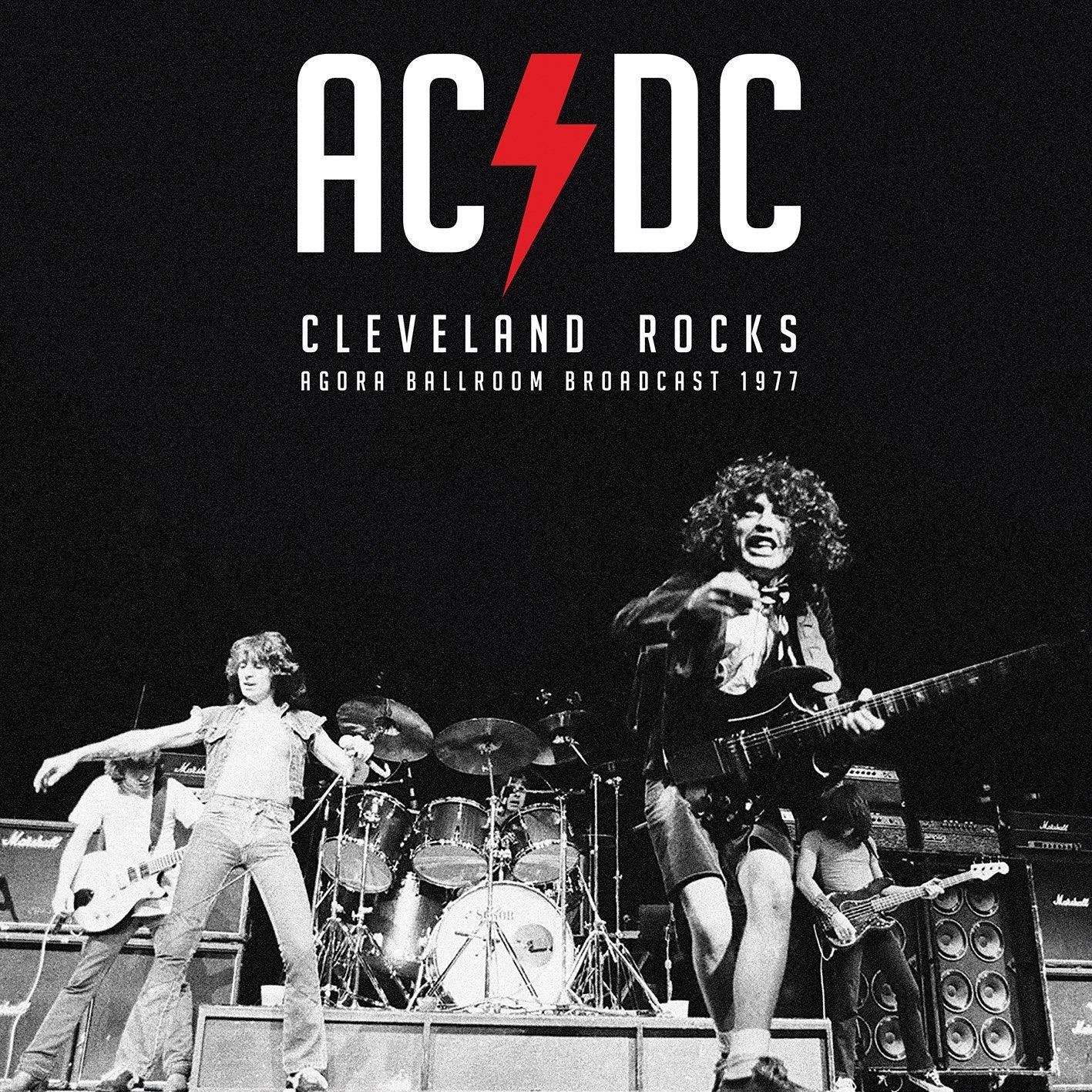 AC/DC - CLEVELAND ROCKS - IMPORT - AGORA BALLROOM BROADCAST 1977 - LIMITED EDITION RED VINYL - NEW VINYL