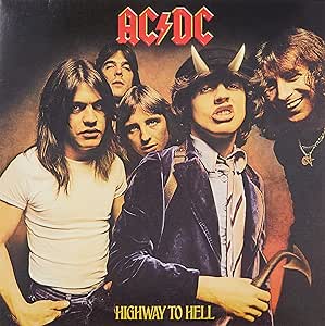 AC/DC : Highway To Hell 50th Anniversary Gold Vinyl