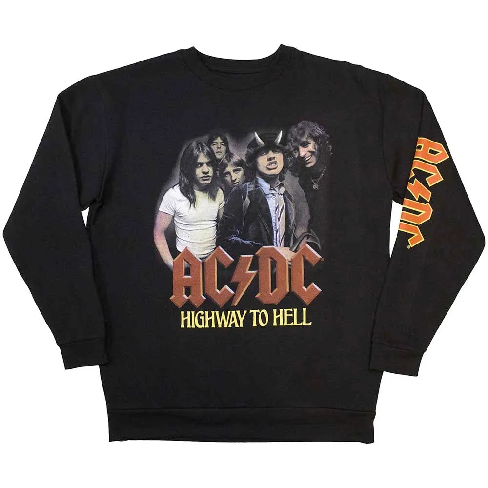 AC/DC - GROUP -  SWEATSHIRT