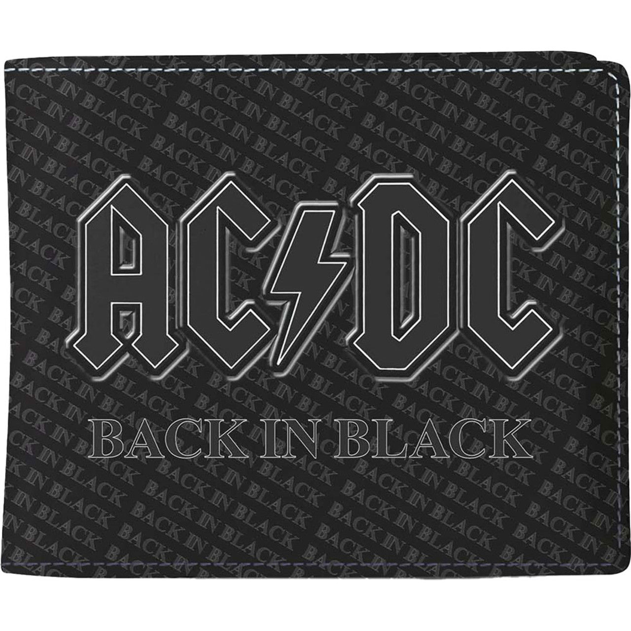 AC/DC - BACK IN BLACK - WALLET - FULLY LICENSED MERCHANDISE