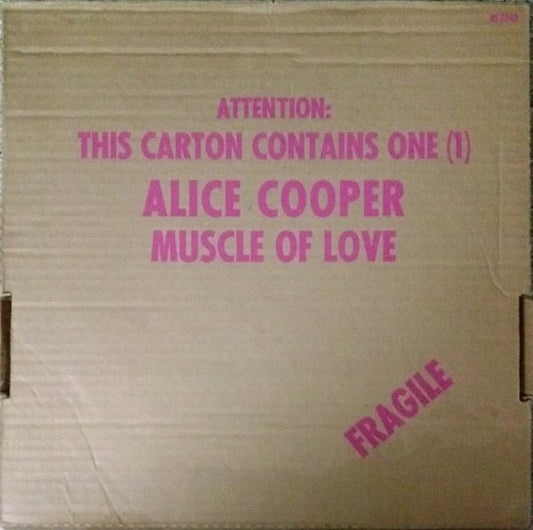 COOPER, ALICE - MUSCLE OF LOVE - 1973 ORIGINAL PRESSING - USED VINYL