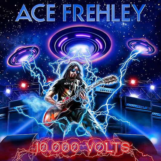 ACE FREHLEY(KISS) - 10,000 VOLTS - CHERRY MEDICINE -  LIMITED EDITION TRANSPARENT RED VINYL