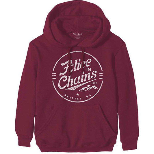 ALICE IN CHAINS - CIRCLE EMBLEM - HOODIE