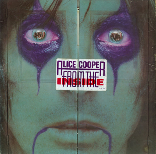 COOPER, ALICE - FROM THE INSIDE (DIE CUT COVER LTD ED COLOR VINYL)   - NEW VINYL