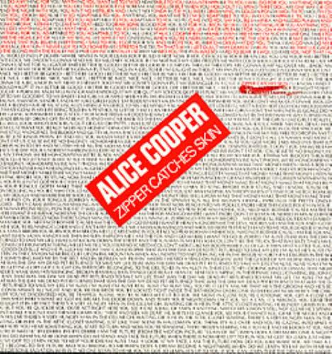 ALICE COOPER - ZIPPER CATCHES SKIN LIMITED EDITION COLOR VINYL   - New Vinyl