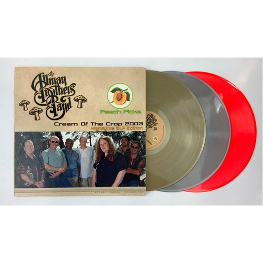 ALLMAN BROTHERS BAND - CREAM OF THE CROP R.S.D. 2022 LIMITED EDITION 3LP COLOR VINYL INCLUDES 12 X 12 POSTER