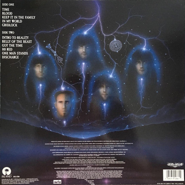 ANTHRAX - PERSISTENCE OF TIME - 1990 ORIGINAL PRESSING - NM* - USED VINYL