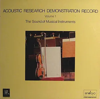 ACOUSTIC RESEARCH DEMONSTRATIONS RECORD - VOLUME 1 - Used Vinyl