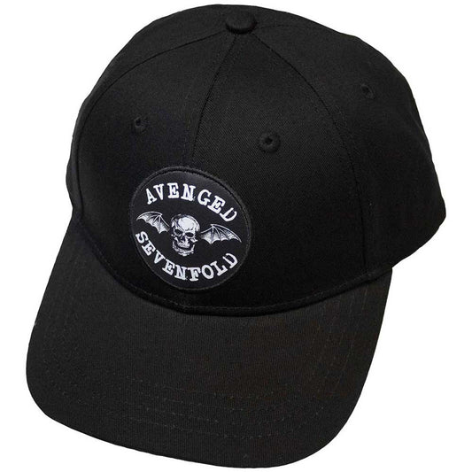 AVENGED SEVENFOLD - BALLCAP - DEATH BAT CREST - FULLY LICENSED MERCH