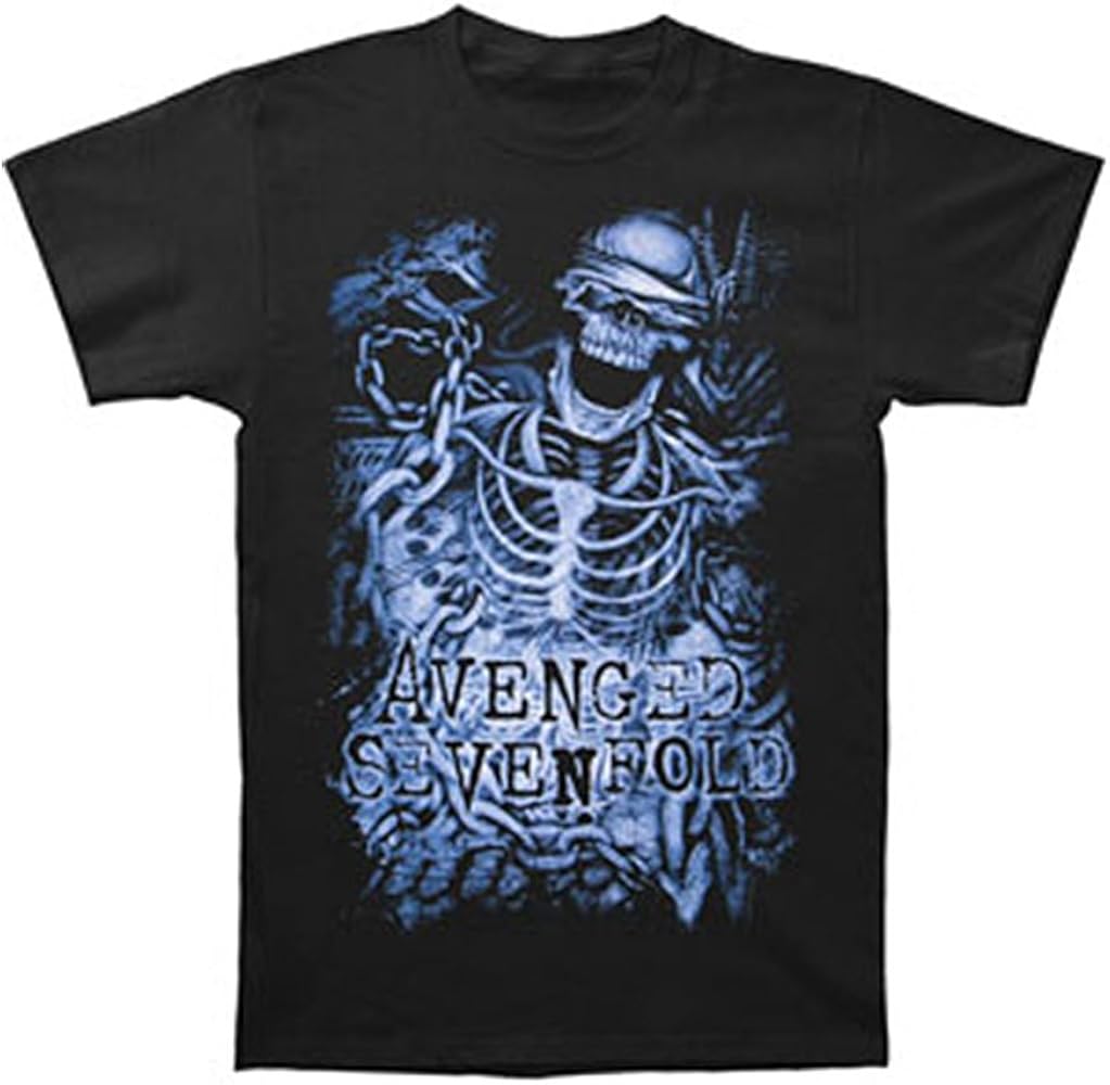 AVENGED SEVENFOLD - BLINDFOLDED SKELETON - TSHIRT