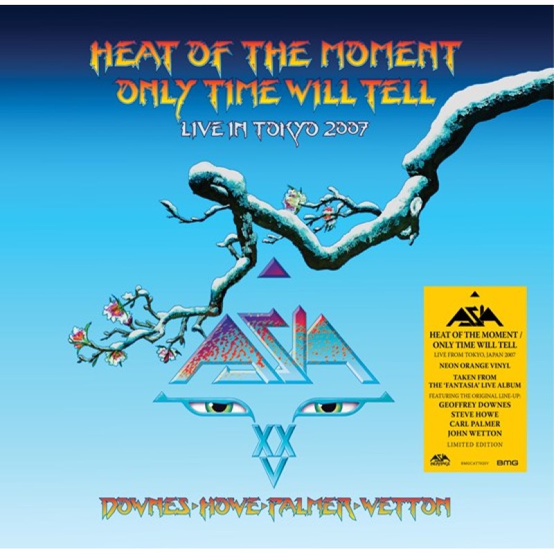 ASIA - HEAT OF THE MOMENT-LIVE IN TOKYO 3007 - BLACK FRIDAY RSD 2022