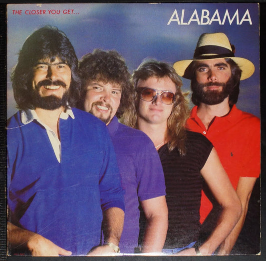 ALABAMA - THE CLOSER YOU GET - USED VINYL COUNTRY