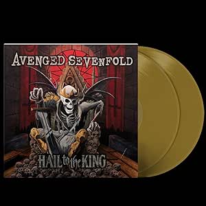 AVENGED SEVENFOLD  HAIL TO THE KING 10TH ANNIVERSARY GOLD VINYL 2LP