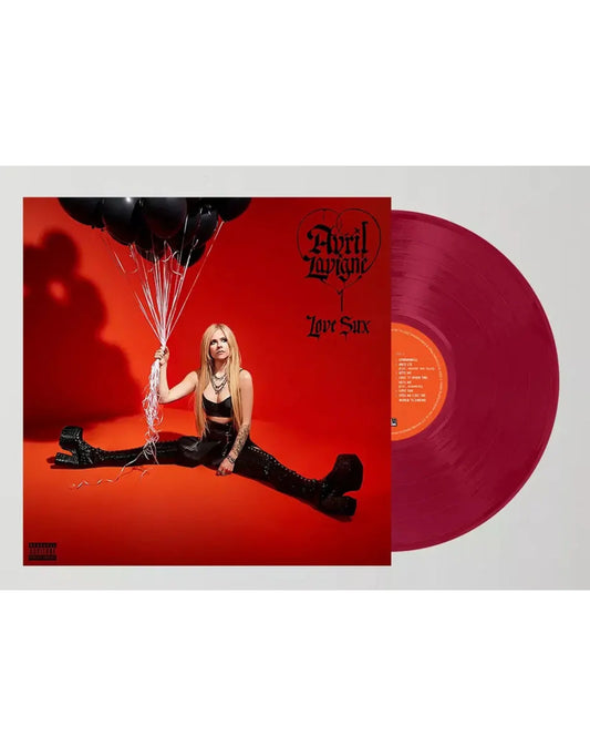 LAVIGNE, AVRIL - LOVE SUX EXCLUSIVE TRANSPARET RED VINYL
