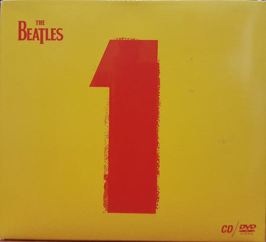 THE BEATLES - 1 -2015 EDITION CD/DVD COMBO - (*M) - USED CD