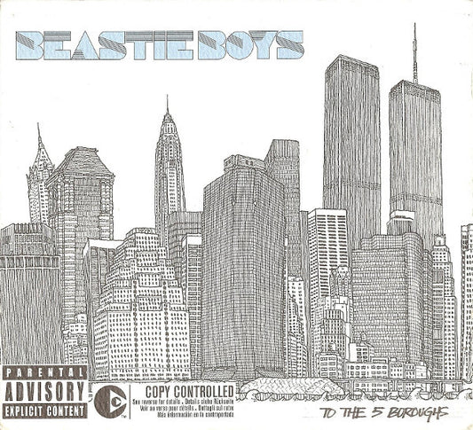BEASTIE BOYS - TO THE 5 BOROUGHS - COPY PROTECTED, LIMITED EDITION DIGI PAK - UCD