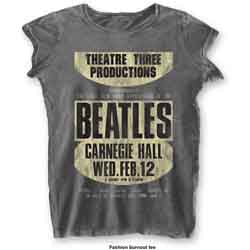 BEATLES - CARNEGIE HALL -TSHIRT