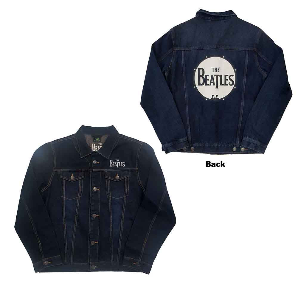 THE BEATLES - DRUM LOGO - DENIM JACKET