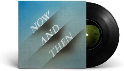 THE BEATLES- NOW AND THEN- THE NEW SINGLE BLACK VINYL
