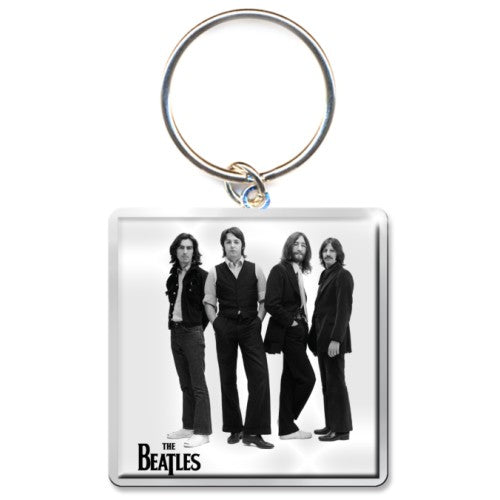 THE BEATLES - WHITE ALBUM IMAGE - KEYRING