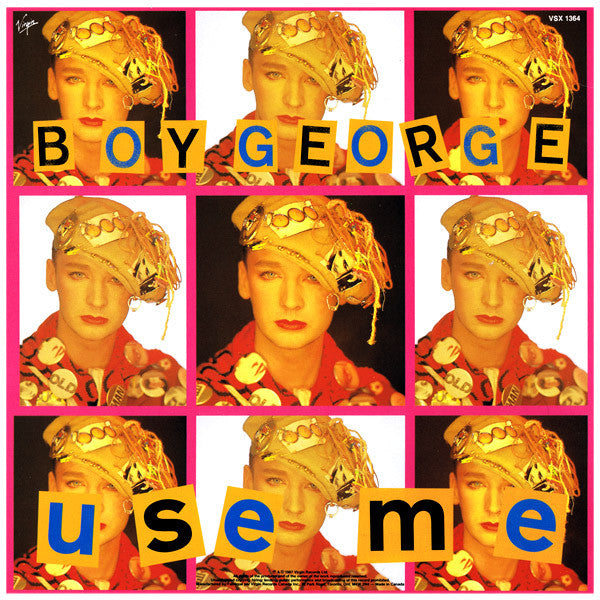 BOY GEORGE - USE ME - 12" SINGLE - 1987 - (*NM) - USED VINYL
