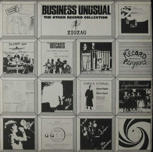 VARIOUS - BUSINESS UNUSUAL - THE OTHER RECORD COLLECTION - 1979 ORIGINAL PRESSING - USED VINYL