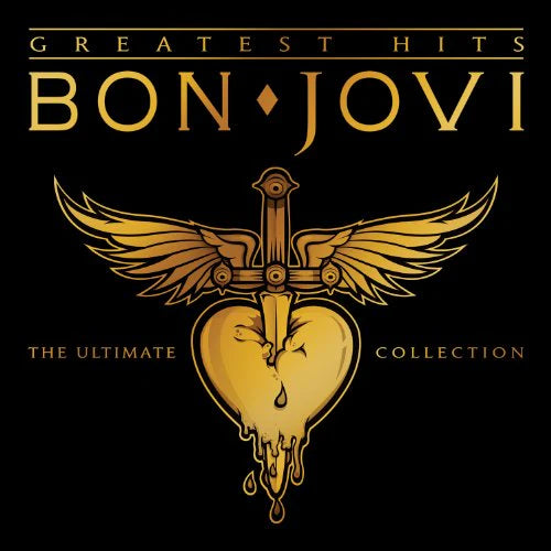 BON JOVI-GREATEST HITS - USED CD- THE ULTIMATE COLLECTION - 2 CD
