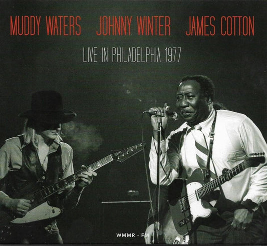 WATERS, MUDDY, JOHNNY WINTER & JAMES COTTON - LIVE IN PHILADELPHIA 1977 - 180 GRAM HEAVYWEIGHT VINYL   - New Vinyl