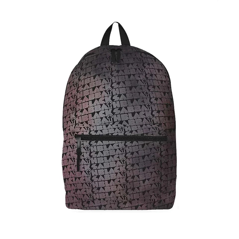 BLACK SABBATH-DISTRESS CROSS BACKPACK FULLY LICENSED MERCHANDISE